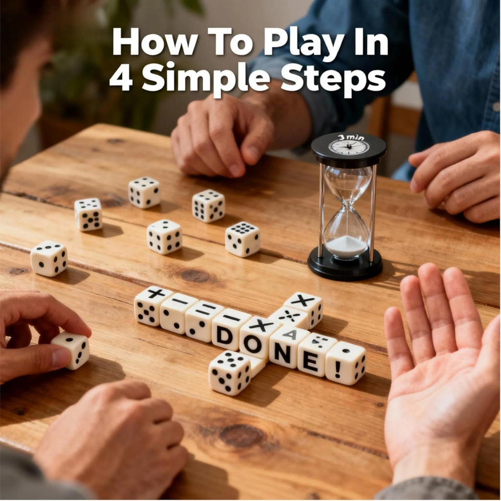 SCRAMBLED The Dice Word Game