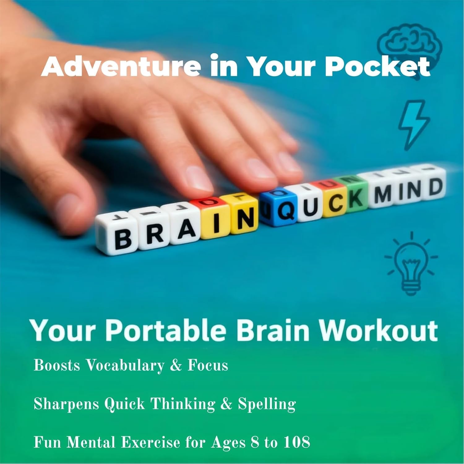 SCRAMBLED The Dice Word Game